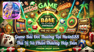 Game Bài Đổi Thưởng Tại Hwin688 – Thú Vị Và Phần Thưởng Hấp Dẫn