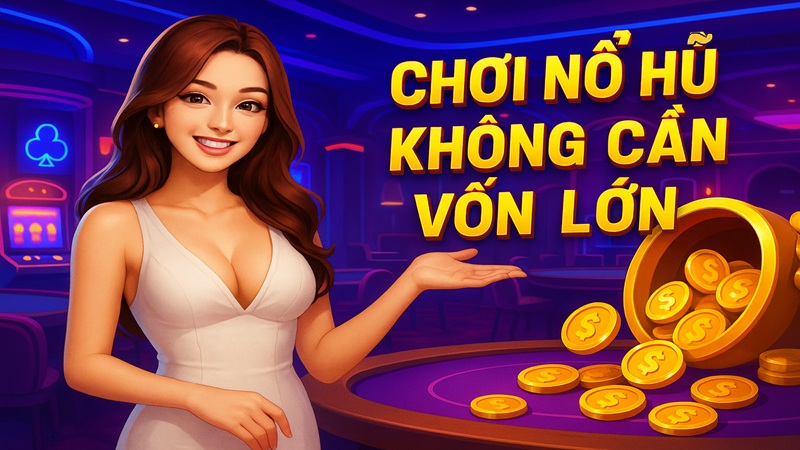 Chơi nổ hũ không cần vốn lớn